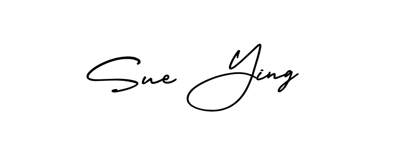Similarly AmerikaSignatureDemo-Regular is the best handwritten signature design. Signature creator online .You can use it as an online autograph creator for name Sue Ying. Sue Ying signature style 3 images and pictures png