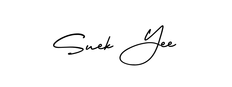 Also we have Suek Yee name is the best signature style. Create professional handwritten signature collection using AmerikaSignatureDemo-Regular autograph style. Suek Yee signature style 3 images and pictures png