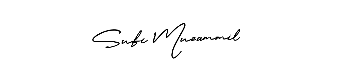 It looks lik you need a new signature style for name Sufi Muzammil. Design unique handwritten (AmerikaSignatureDemo-Regular) signature with our free signature maker in just a few clicks. Sufi Muzammil signature style 3 images and pictures png