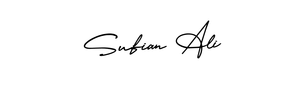 Create a beautiful signature design for name Sufian Ali. With this signature (AmerikaSignatureDemo-Regular) fonts, you can make a handwritten signature for free. Sufian Ali signature style 3 images and pictures png