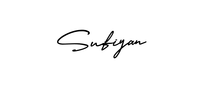 How to make Sufiyan signature? AmerikaSignatureDemo-Regular is a professional autograph style. Create handwritten signature for Sufiyan name. Sufiyan signature style 3 images and pictures png