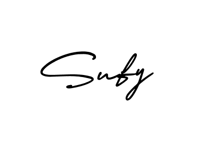 Sufy stylish signature style. Best Handwritten Sign (AmerikaSignatureDemo-Regular) for my name. Handwritten Signature Collection Ideas for my name Sufy. Sufy signature style 3 images and pictures png