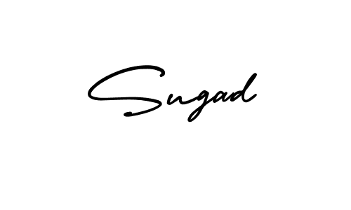 Create a beautiful signature design for name Sugad. With this signature (AmerikaSignatureDemo-Regular) fonts, you can make a handwritten signature for free. Sugad signature style 3 images and pictures png
