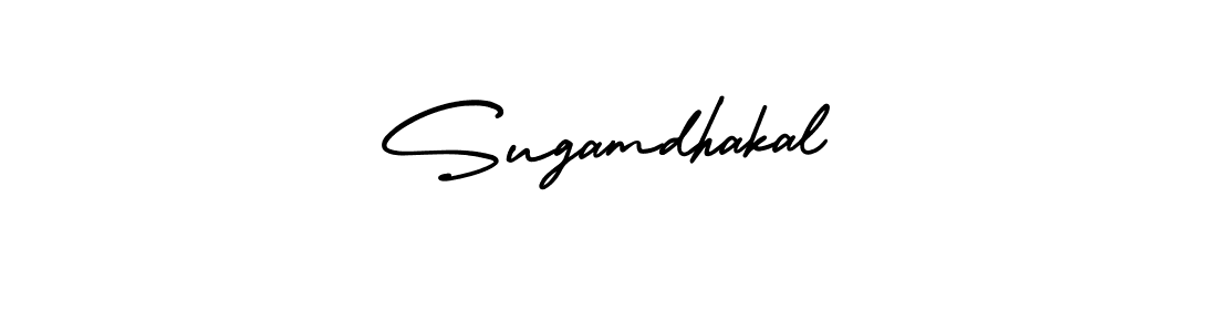 Also You can easily find your signature by using the search form. We will create Sugamdhakal name handwritten signature images for you free of cost using AmerikaSignatureDemo-Regular sign style. Sugamdhakal signature style 3 images and pictures png