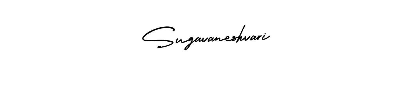 Create a beautiful signature design for name Sugavaneshvari. With this signature (AmerikaSignatureDemo-Regular) fonts, you can make a handwritten signature for free. Sugavaneshvari signature style 3 images and pictures png