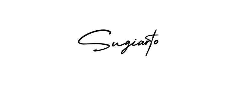 Also You can easily find your signature by using the search form. We will create Sugiarto name handwritten signature images for you free of cost using AmerikaSignatureDemo-Regular sign style. Sugiarto signature style 3 images and pictures png