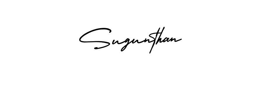 Also You can easily find your signature by using the search form. We will create Sugunthan name handwritten signature images for you free of cost using AmerikaSignatureDemo-Regular sign style. Sugunthan signature style 3 images and pictures png
