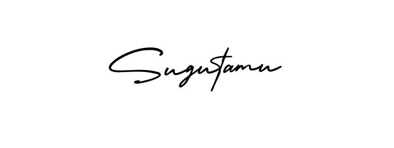 Once you've used our free online signature maker to create your best signature AmerikaSignatureDemo-Regular style, it's time to enjoy all of the benefits that Sugutamu name signing documents. Sugutamu signature style 3 images and pictures png