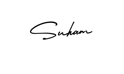Make a short Suham signature style. Manage your documents anywhere anytime using AmerikaSignatureDemo-Regular. Create and add eSignatures, submit forms, share and send files easily. Suham signature style 3 images and pictures png