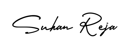 Stand out with a creative autograph for Suhan Reja. The AmerikaSignatureDemo-Regular styling blends modern aesthetics with classic signature flourishes. Suhan Reja signature style 3 images and pictures png