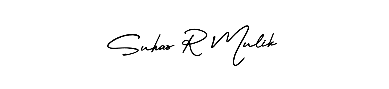 if you are searching for the best signature style for your name Suhas R Mulik. so please give up your signature search. here we have designed multiple signature styles  using AmerikaSignatureDemo-Regular. Suhas R Mulik signature style 3 images and pictures png