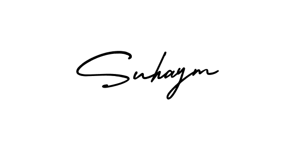 if you are searching for the best signature style for your name Suhaym. so please give up your signature search. here we have designed multiple signature styles  using AmerikaSignatureDemo-Regular. Suhaym signature style 3 images and pictures png