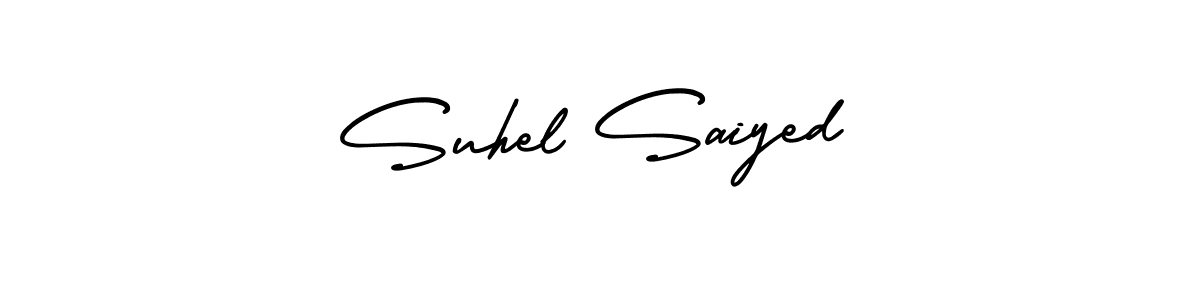 Also You can easily find your signature by using the search form. We will create Suhel Saiyed name handwritten signature images for you free of cost using AmerikaSignatureDemo-Regular sign style. Suhel Saiyed signature style 3 images and pictures png