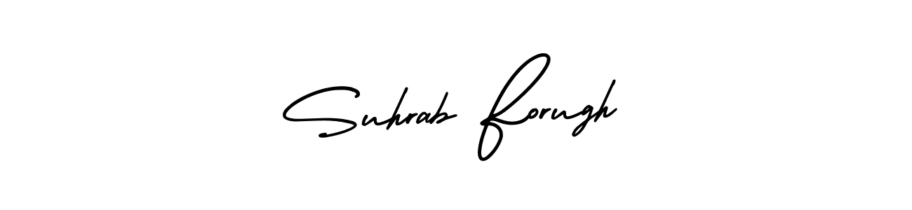 Best and Professional Signature Style for Suhrab Forugh. AmerikaSignatureDemo-Regular Best Signature Style Collection. Suhrab Forugh signature style 3 images and pictures png