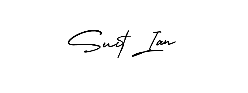 Best and Professional Signature Style for Suit Ian. AmerikaSignatureDemo-Regular Best Signature Style Collection. Suit Ian signature style 3 images and pictures png