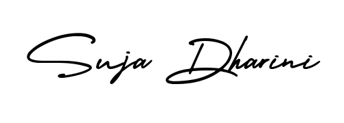 Turn your name Suja Dharini into a signature brand with AmerikaSignatureDemo-Regular styling. Download in standard PNG or transparent format anytime. Suja Dharini signature style 3 images and pictures png