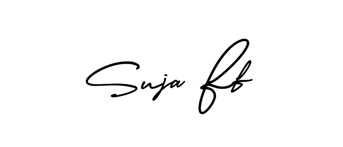 Best and Professional Signature Style for Suja Ff. AmerikaSignatureDemo-Regular Best Signature Style Collection. Suja Ff signature style 3 images and pictures png