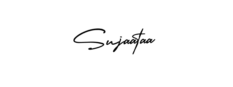 Create a beautiful signature design for name Sujaataa. With this signature (AmerikaSignatureDemo-Regular) fonts, you can make a handwritten signature for free. Sujaataa signature style 3 images and pictures png