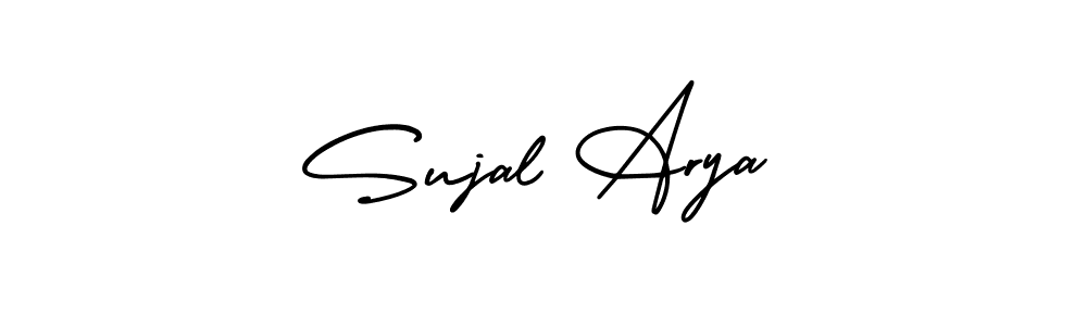 Make a beautiful signature design for name Sujal Arya. Use this online signature maker to create a handwritten signature for free. Sujal Arya signature style 3 images and pictures png