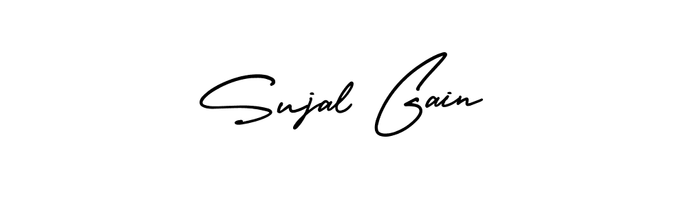 Make a short Sujal Gain signature style. Manage your documents anywhere anytime using AmerikaSignatureDemo-Regular. Create and add eSignatures, submit forms, share and send files easily. Sujal Gain signature style 3 images and pictures png