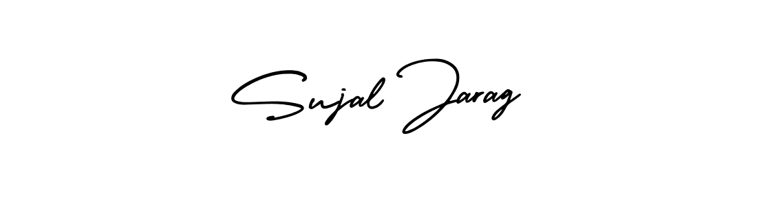 AmerikaSignatureDemo-Regular is a professional signature style that is perfect for those who want to add a touch of class to their signature. It is also a great choice for those who want to make their signature more unique. Get Sujal Jarag name to fancy signature for free. Sujal Jarag signature style 3 images and pictures png