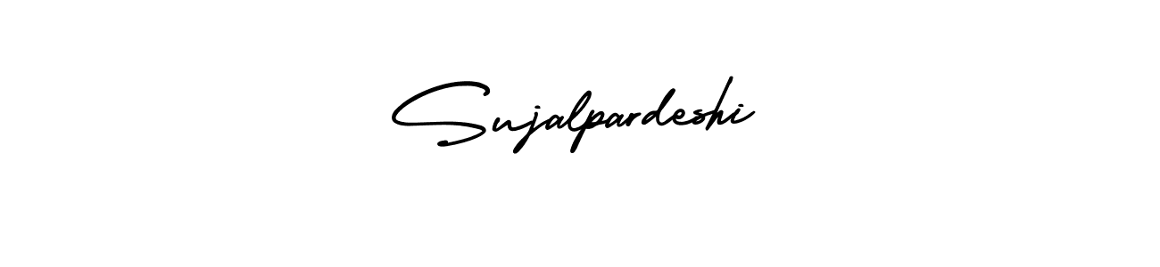 Similarly AmerikaSignatureDemo-Regular is the best handwritten signature design. Signature creator online .You can use it as an online autograph creator for name Sujalpardeshi. Sujalpardeshi signature style 3 images and pictures png