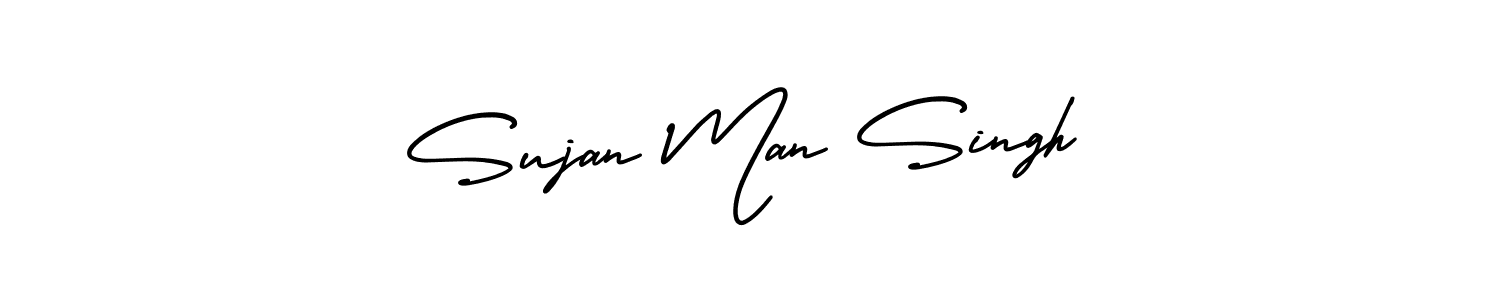 Make a short Sujan Man Singh signature style. Manage your documents anywhere anytime using AmerikaSignatureDemo-Regular. Create and add eSignatures, submit forms, share and send files easily. Sujan Man Singh signature style 3 images and pictures png