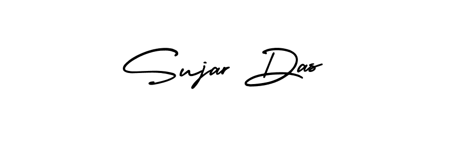 How to Draw Sujar Das signature style? AmerikaSignatureDemo-Regular is a latest design signature styles for name Sujar Das. Sujar Das signature style 3 images and pictures png