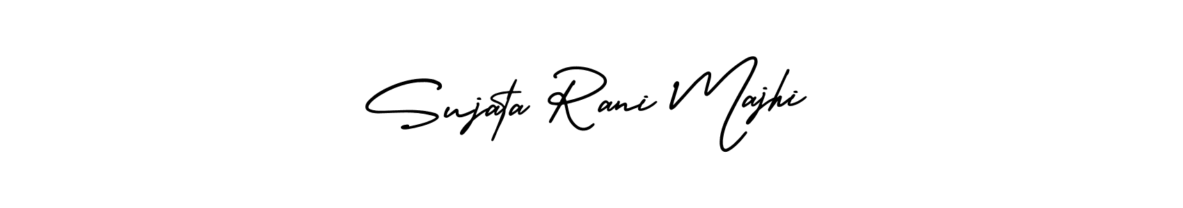 Create a beautiful signature design for name Sujata Rani Majhi. With this signature (AmerikaSignatureDemo-Regular) fonts, you can make a handwritten signature for free. Sujata Rani Majhi signature style 3 images and pictures png