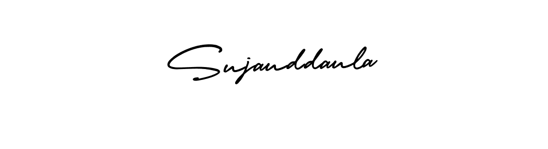How to make Sujauddaula signature? AmerikaSignatureDemo-Regular is a professional autograph style. Create handwritten signature for Sujauddaula name. Sujauddaula signature style 3 images and pictures png