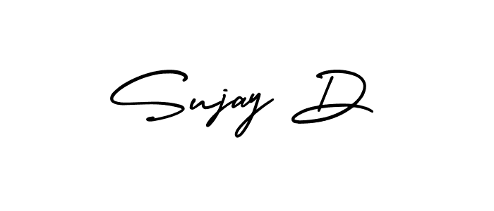 You can use this online signature creator to create a handwritten signature for the name Sujay D. This is the best online autograph maker. Sujay D signature style 3 images and pictures png