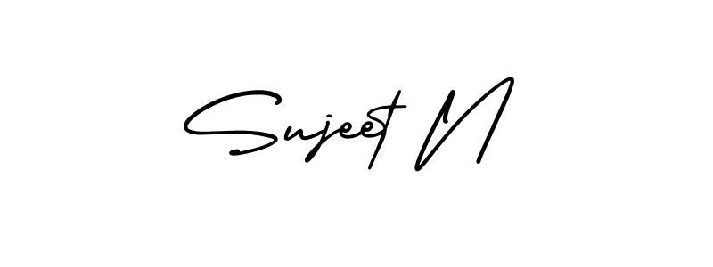 See photos of Sujeet N official signature by Spectra . Check more albums & portfolios. Read reviews & check more about AmerikaSignatureDemo-Regular font. Sujeet N signature style 3 images and pictures png