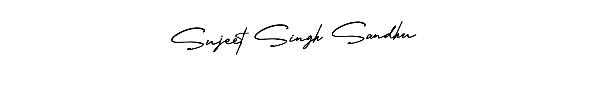 How to make Sujeet Singh Sandhu name signature. Use AmerikaSignatureDemo-Regular style for creating short signs online. This is the latest handwritten sign. Sujeet Singh Sandhu signature style 3 images and pictures png