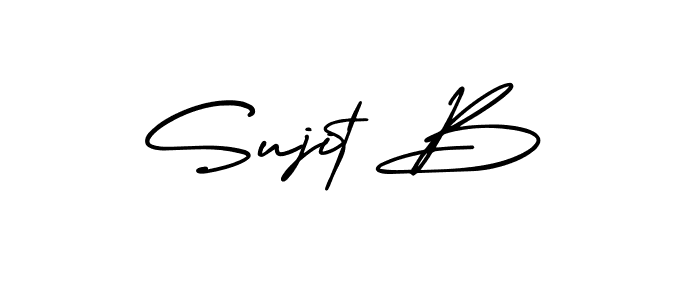 You can use this online signature creator to create a handwritten signature for the name Sujit B. This is the best online autograph maker. Sujit B signature style 3 images and pictures png