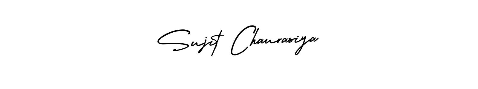 Create a beautiful signature design for name Sujit Chaurasiya. With this signature (AmerikaSignatureDemo-Regular) fonts, you can make a handwritten signature for free. Sujit Chaurasiya signature style 3 images and pictures png