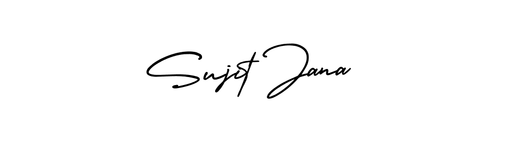 It looks lik you need a new signature style for name Sujit Jana. Design unique handwritten (AmerikaSignatureDemo-Regular) signature with our free signature maker in just a few clicks. Sujit Jana signature style 3 images and pictures png