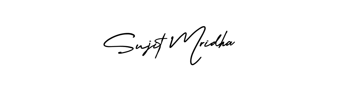 Make a beautiful signature design for name Sujit Mridha. With this signature (AmerikaSignatureDemo-Regular) style, you can create a handwritten signature for free. Sujit Mridha signature style 3 images and pictures png