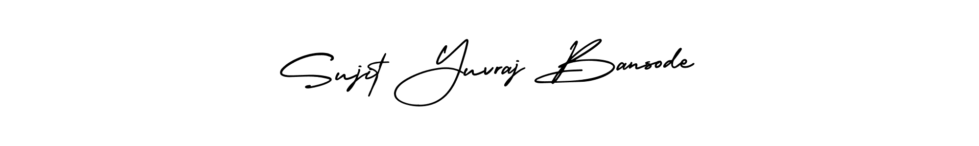 Make a short Sujit Yuvraj Bansode signature style. Manage your documents anywhere anytime using AmerikaSignatureDemo-Regular. Create and add eSignatures, submit forms, share and send files easily. Sujit Yuvraj Bansode signature style 3 images and pictures png