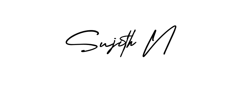 See photos of Sujith N official signature by Spectra . Check more albums & portfolios. Read reviews & check more about AmerikaSignatureDemo-Regular font. Sujith N signature style 3 images and pictures png