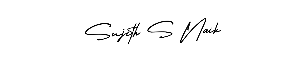 Make a short Sujith S Naik signature style. Manage your documents anywhere anytime using AmerikaSignatureDemo-Regular. Create and add eSignatures, submit forms, share and send files easily. Sujith S Naik signature style 3 images and pictures png