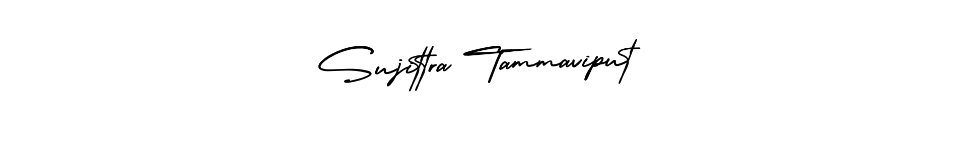 See photos of Sujittra Tammaviput official signature by Spectra . Check more albums & portfolios. Read reviews & check more about AmerikaSignatureDemo-Regular font. Sujittra Tammaviput signature style 3 images and pictures png