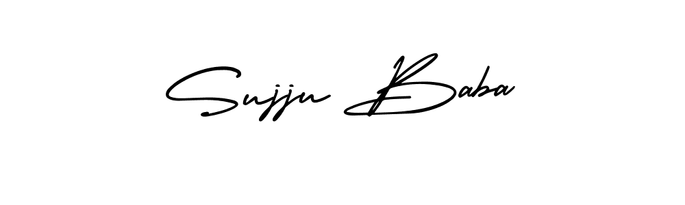 Design your own signature with our free online signature maker. With this signature software, you can create a handwritten (AmerikaSignatureDemo-Regular) signature for name Sujju Baba. Sujju Baba signature style 3 images and pictures png