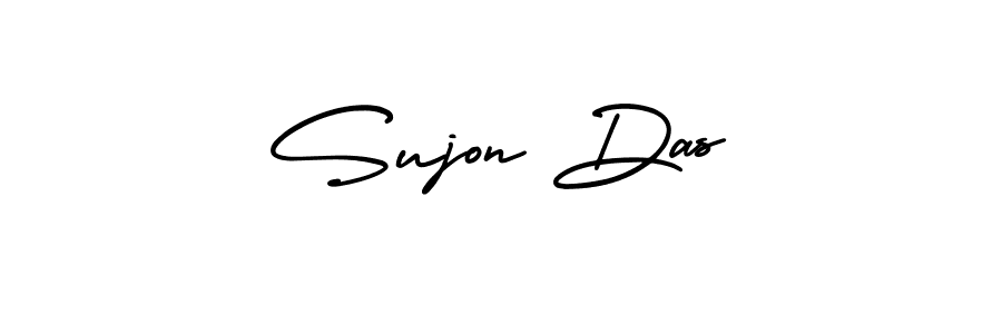 Also You can easily find your signature by using the search form. We will create Sujon Das name handwritten signature images for you free of cost using AmerikaSignatureDemo-Regular sign style. Sujon Das signature style 3 images and pictures png