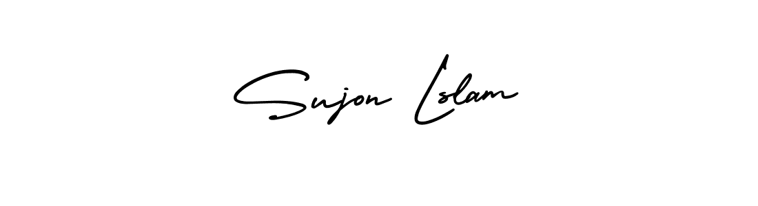 See photos of Sujon Lslam official signature by Spectra . Check more albums & portfolios. Read reviews & check more about AmerikaSignatureDemo-Regular font. Sujon Lslam signature style 3 images and pictures png