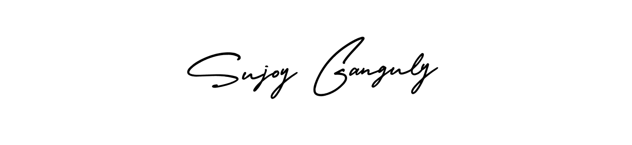 Also You can easily find your signature by using the search form. We will create Sujoy Ganguly name handwritten signature images for you free of cost using AmerikaSignatureDemo-Regular sign style. Sujoy Ganguly signature style 3 images and pictures png