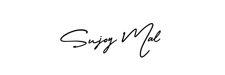 Use a signature maker to create a handwritten signature online. With this signature software, you can design (AmerikaSignatureDemo-Regular) your own signature for name Sujoy Mal. Sujoy Mal signature style 3 images and pictures png