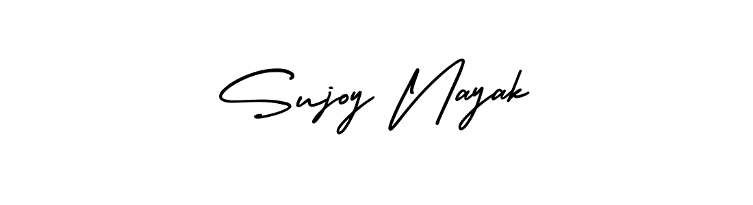Design your own signature with our free online signature maker. With this signature software, you can create a handwritten (AmerikaSignatureDemo-Regular) signature for name Sujoy Nayak. Sujoy Nayak signature style 3 images and pictures png