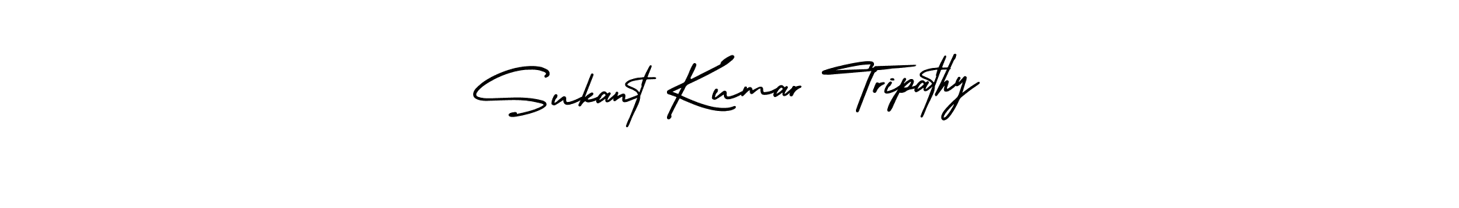 Make a beautiful signature design for name Sukant Kumar Tripathy. With this signature (AmerikaSignatureDemo-Regular) style, you can create a handwritten signature for free. Sukant Kumar Tripathy signature style 3 images and pictures png