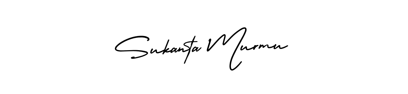 Design your own signature with our free online signature maker. With this signature software, you can create a handwritten (AmerikaSignatureDemo-Regular) signature for name Sukanta Murmu. Sukanta Murmu signature style 3 images and pictures png