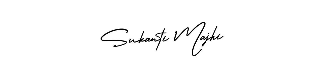 Use a signature maker to create a handwritten signature online. With this signature software, you can design (AmerikaSignatureDemo-Regular) your own signature for name Sukanti Majhi. Sukanti Majhi signature style 3 images and pictures png